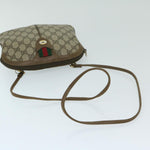 Gucci Gg Canvas Beige Canvas Shoulder Bag (Pre-Owned)