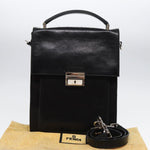 Fendi Black Leather Handbag (Pre-Owned)