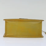 Louis Vuitton Spring Street Beige Patent Leather Handbag (Pre-Owned)