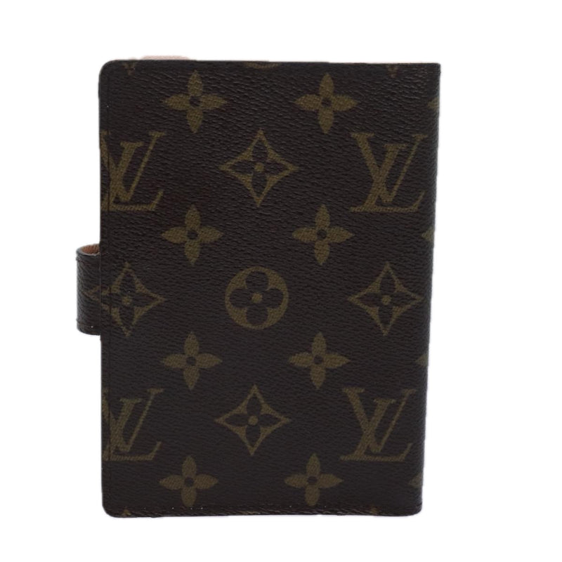 Louis Vuitton Agenda Cover Brown Canvas Wallet  (Pre-Owned)