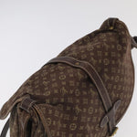 Louis Vuitton Saumur Brown Canvas Shoulder Bag (Pre-Owned)