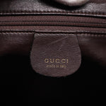 Gucci Bamboo Brown Leather Handbag (Pre-Owned)