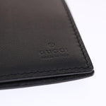 Gucci Black Leather Wallet  (Pre-Owned)