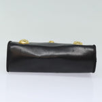 Salvatore Ferragamo Black Leather Shoulder Bag (Pre-Owned)