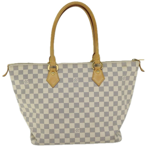 Louis Vuitton Saleya Beige Canvas Tote Bag (Pre-Owned)