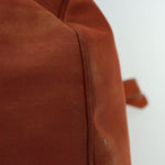 Prada -- Orange Canvas Travel Bag (Pre-Owned)