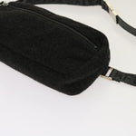 Fendi Grey Wool Shoulder Bag (Pre-Owned)