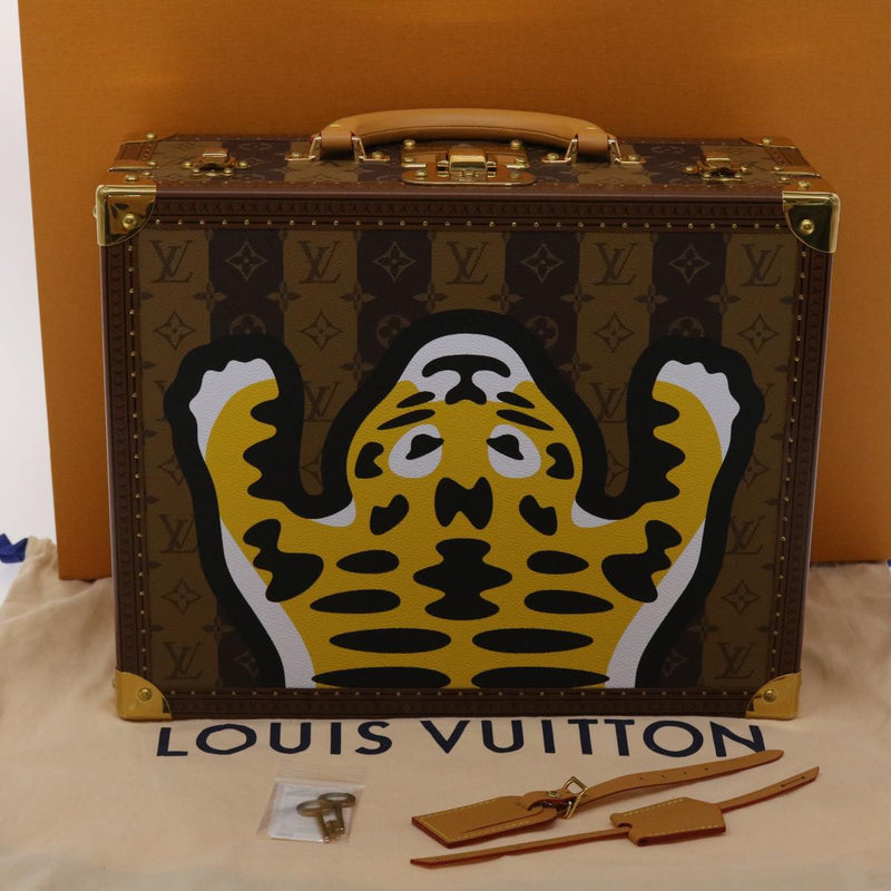 Louis Vuitton Cotteville 40 Brown Canvas Travel Bag (Pre-Owned)