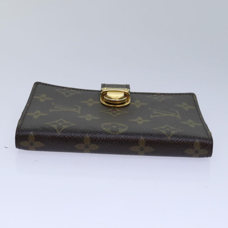 Louis Vuitton Agenda Cover Brown Canvas Wallet  (Pre-Owned)