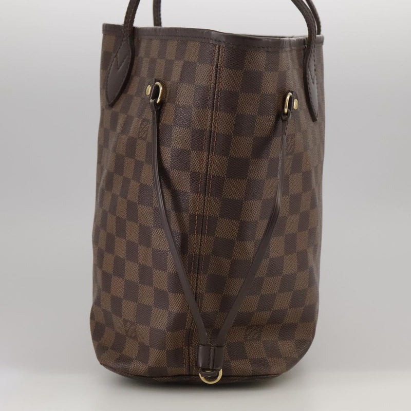 Louis Vuitton Neverfull Mm Brown Canvas Tote Bag (Pre-Owned)