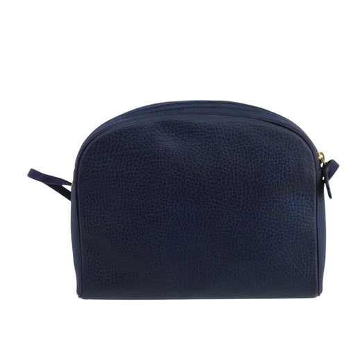 Dior Navy Leather Shoulder Bag (Pre-Owned)