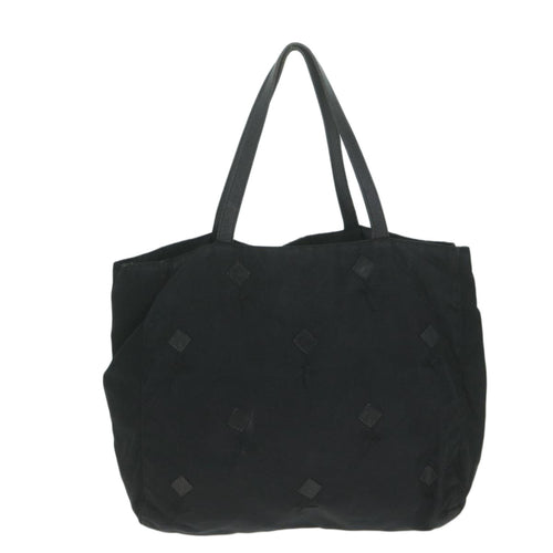 Prada Black Synthetic Tote Bag (Pre-Owned)