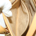 Louis Vuitton Bucket Pm Beige Leather Shoulder Bag (Pre-Owned)