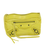 Balenciaga - Yellow Leather Clutch Bag (Pre-Owned)