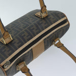 Fendi Zucca Brown Canvas Travel Bag (Pre-Owned)