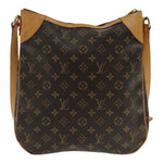 Louis Vuitton Odeon Brown Canvas Shoulder Bag (Pre-Owned)