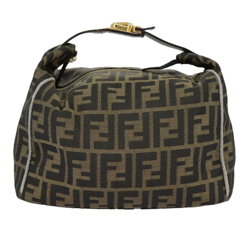 Fendi Black Canvas Handbag (Pre-Owned)