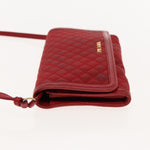 Prada Tessuto Red Synthetic Shoulder Bag (Pre-Owned)