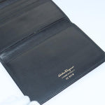 Salvatore Ferragamo Black Leather Wallet  (Pre-Owned)