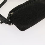 Fendi Grey Wool Shoulder Bag (Pre-Owned)