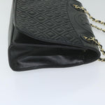 Tory Burch Black Leather Shoulder Bag (Pre-Owned)