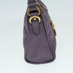 Prada Purple Synthetic Handbag (Pre-Owned)