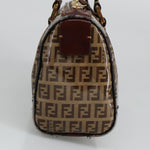 Fendi Beige Canvas Handbag (Pre-Owned)