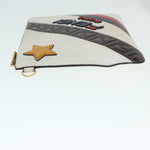 Fendi Beige Leather Clutch Bag (Pre-Owned)