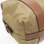 Prada Tessuto Khaki Synthetic Handbag (Pre-Owned)