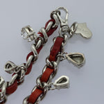 Miu Miu Red Metal Necklace Jewelry (Pre-Owned)