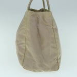 Prada Tessuto Beige Synthetic Handbag (Pre-Owned)