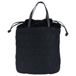 Fendi Black Canvas Handbag (Pre-Owned)