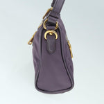 Prada Purple Synthetic Handbag (Pre-Owned)