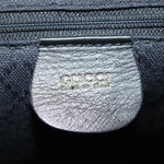 Gucci Bamboo Black Leather Backpack Bag (Pre-Owned)