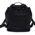 Prada Black Leather Backpack Bag (Pre-Owned)