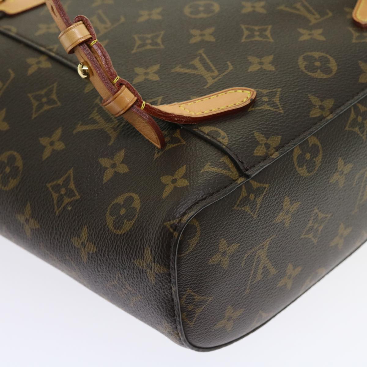 Louis Vuitton Montsouris Brown Canvas Backpack Bag (Pre-Owned)