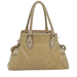 Fendi Beige Vinyl Handbag (Pre-Owned)