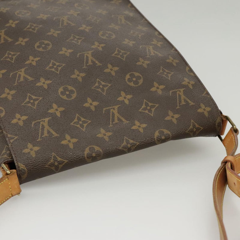 Louis Vuitton Musette Salsa Brown Canvas Shoulder Bag (Pre-Owned)