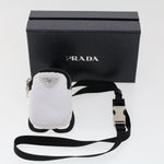 Prada White Synthetic Clutch Bag (Pre-Owned)