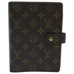 Louis Vuitton Agenda Mm Brown Canvas Wallet  (Pre-Owned)