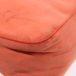 Fendi Mamma Baguette Orange Canvas Shoulder Bag (Pre-Owned)