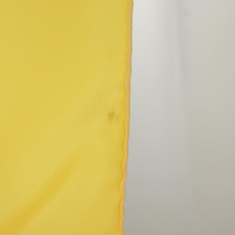 Hermès Carré 90 Yellow Silk Scarf  (Pre-Owned)