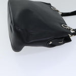 Salvatore Ferragamo Black Leather Handbag (Pre-Owned)