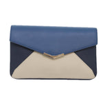 Fendi Blue Leather Clutch Bag (Pre-Owned)