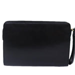 Balenciaga Bb Black Leather Clutch Bag (Pre-Owned)