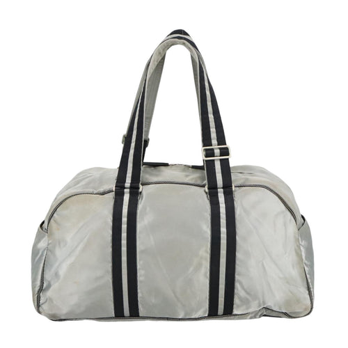 Chanel Sport Line Silver Synthetic Travel Bag (Pre-Owned)