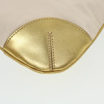 Prada Gold Synthetic Shoulder Bag (Pre-Owned)