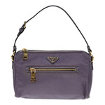 Prada Purple Synthetic Handbag (Pre-Owned)