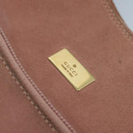 Gucci Hobo Pink Suede Handbag (Pre-Owned)