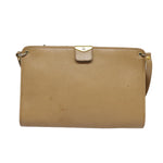 Dior Beige Leather Shoulder Bag (Pre-Owned)